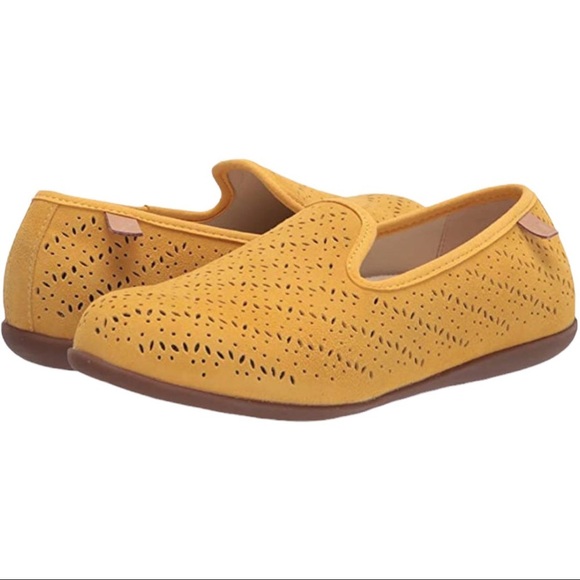 Spenco Shoes Orthotic Ballet Flats Bailey Comfort Mustard 7.5 - Picture 1 of 5